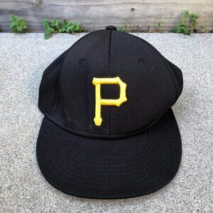 OC SPORTS Pittsburg Pirates MLB Hat Men's Black Baseball Cap Adjustable​​​